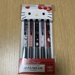新品 サンリオハローキティちゃん ジェットストリームボールペン5本セット