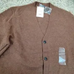 プレミアムラムVネックカーディガン