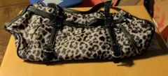 ヒョウ柄ショルダーバッグ