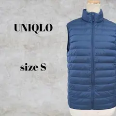 〇　UNIQLO　ユニクロ　ウルトラライトダウン　S　ネイビー