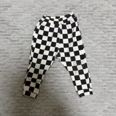 チェック柄ロングパンツ