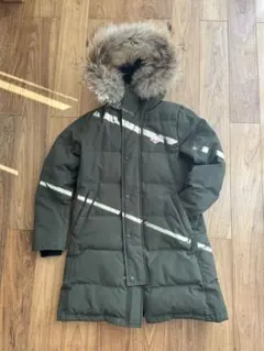 SALE!美品　DANTON グリーン ロングダウンジャケット