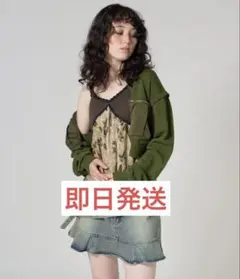 tinajojun Vintage like knit tunic キャメル - メルカリ