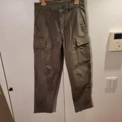 オリーブグリーン カーゴパンツ 4ポケット