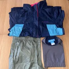 新品未使用品 コロンビア【Columbia】レインウェア セットアップSサイズ