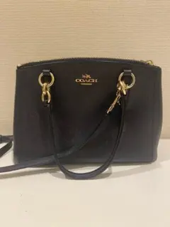 coach レザー ショルダー　ハンド　バック