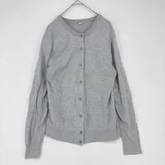 UNIQLO ユニクロ グレー カーディガン Mサイズ