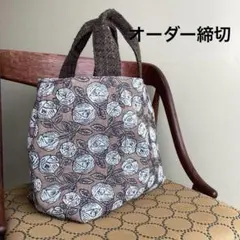 ミナペルホネン最新rosy navyトートバッグ ハンドメイド - メルカリ