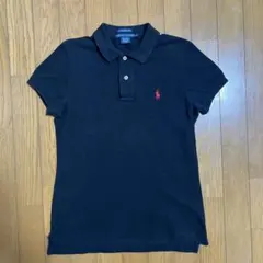 Ralph Lauren ポロシャツ y2k swag 短丈 ブラック 黒 - メルカリ
