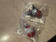 ハローキティ＆マイメロディ チャームセット