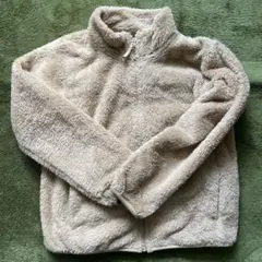 UNIQLO フリースジャケット 130 ベージュ