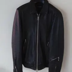nano・universe ライダースレザージャケット