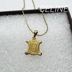 セリーヌ ロングチェーン ネックレス トリオンフ 6連 ゴールド - メルカリ
