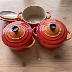 LE CREUSET 廃版❗️レア‼️レギュミエ 4点セット LE CREUSET 廃版❗️レア‼️レギュミエ 4点セット - メルカリ