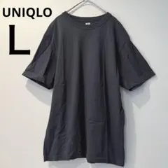 UNIQLO U クルーネックTシャツ　グレー　L