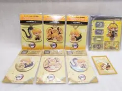 我妻善逸 アクリルキーホルダー＆缶バッジ等 7点セット