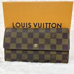 LOUIS VUITTON ルイヴィトン ダミエ 長財布 ロングウォレット