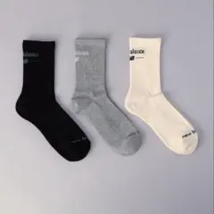 【未使用】ニューバランス　ソックス　３足