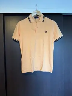 FRED PERRY ポロシャツ オレンジ イングランド製　m12 36サイズのサムネイル