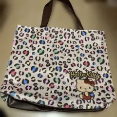 ハローキティ ヒョウ柄 トートバッグ