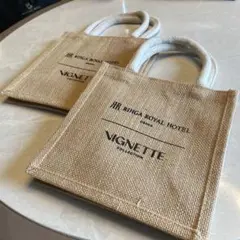 RIHGA ROYAL HOTEL VIGNETTE トートバッグ 2点