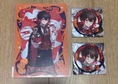 AMPTAK×COLORS 2025 ハロウィン あっと ポストカード　缶バッジ