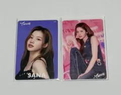 即購入OK◎TWICE オフラインくじ 参加賞 サナ ※2枚まとめ売り