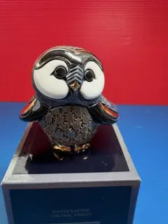 新品未使用】リヤドロ 幸福のフクロウ 縁起物 スペイン製 置物 - メルカリ