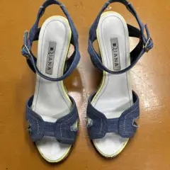 DIANA ウエッジサンダル　23cm