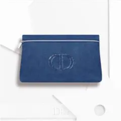 Dior ノベルティ デニム柄ポーチ ポーチ 新品未使用