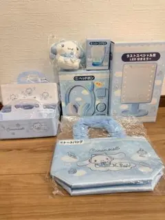 サンリオ当りくじ シナモロール ぬいぐるみ ヘッドホン ラストワン賞