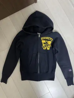 Champion リバースウィーブ　ジップパーカー アメリカ製　HORNETS