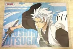 日番谷冬獅郎 BLEACH 中外カフェ ランチョンマット 他 缶バッジ 2点