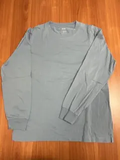 UNIQLO 長袖L ライトブルー