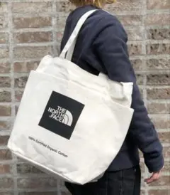 THE NORTH FACE トートバッグ アイボリー