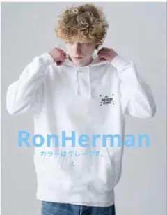 Ron Herman】人気 RHC ロンハーマンパーカー ホワイト S - メルカリ