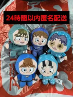 忍たま乱太郎 プライズ品 ほわぬい 〜図書委員会〜 5種コンプリート
