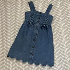 美品エニィファム♥スカラップジャンパースカート