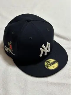 ニューエラ　キャップ　花　フラワー　薔薇　バラ　rose 7 1/4