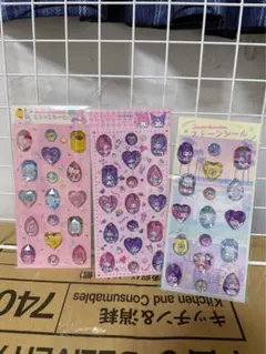 【国内正規品】ストーンシール　サンリオ３枚セット
