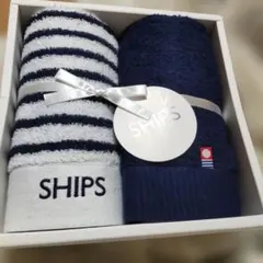 ✨新品／SHIPS ／ウォッシュタオル／2枚セット ／今治タオル✨