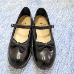 ハルタキッズフォーマルシューズ黒