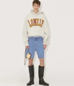 NOHANT LONELYLOVELY FLUFF HOODIE OATMEAL