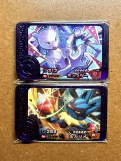 ポケモンフレンダBT1弾　ミュウツー　メガルカリオ　スーパートレジャー　ST