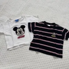 ミッキー 半袖Tシャツ　2点まとめ売り