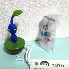 ピクミン めじるしアクセサリー2 羽ピクミン　ゆらゆらフィギュア　青ピクミン