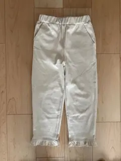 Samansa Mos2 Lagom アイボリー パンツ 後ろポケット