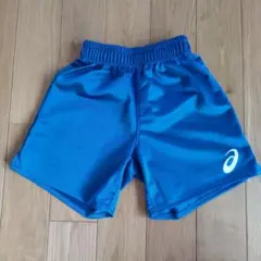 ASICS 青 ハーフパンツ 110サイズ