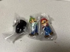 スーパーマリオ　めじるしアクセサリー　マリオ　ルイージ　キラー