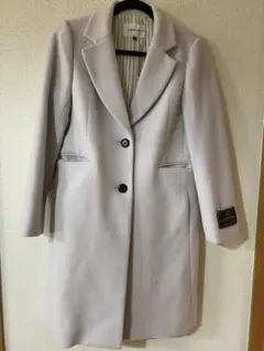 UNRELISH ライトグレー チェスターコート Sサイズ